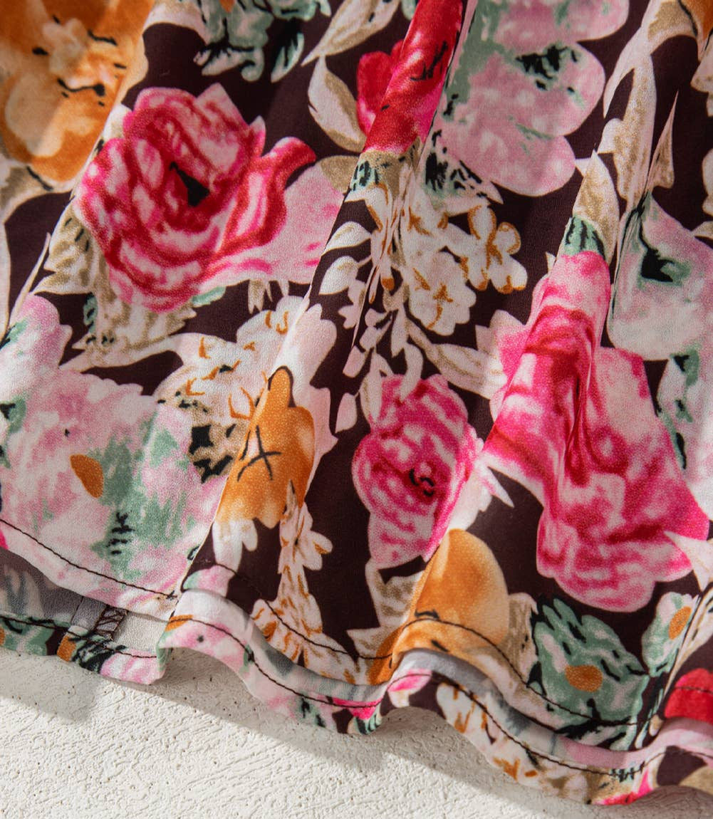 Bed of Roses shift blouse