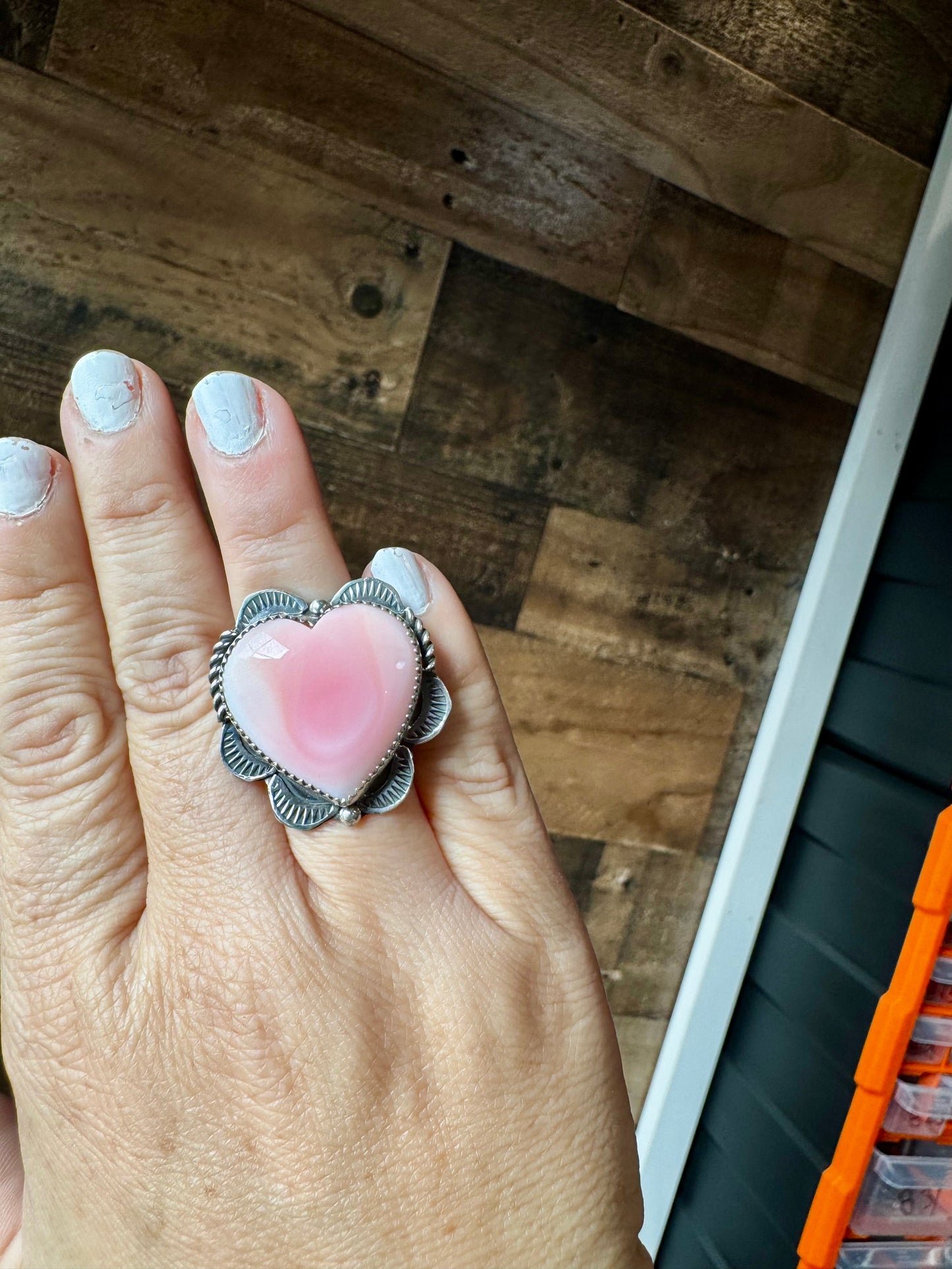 Tia Long Pink Heart
