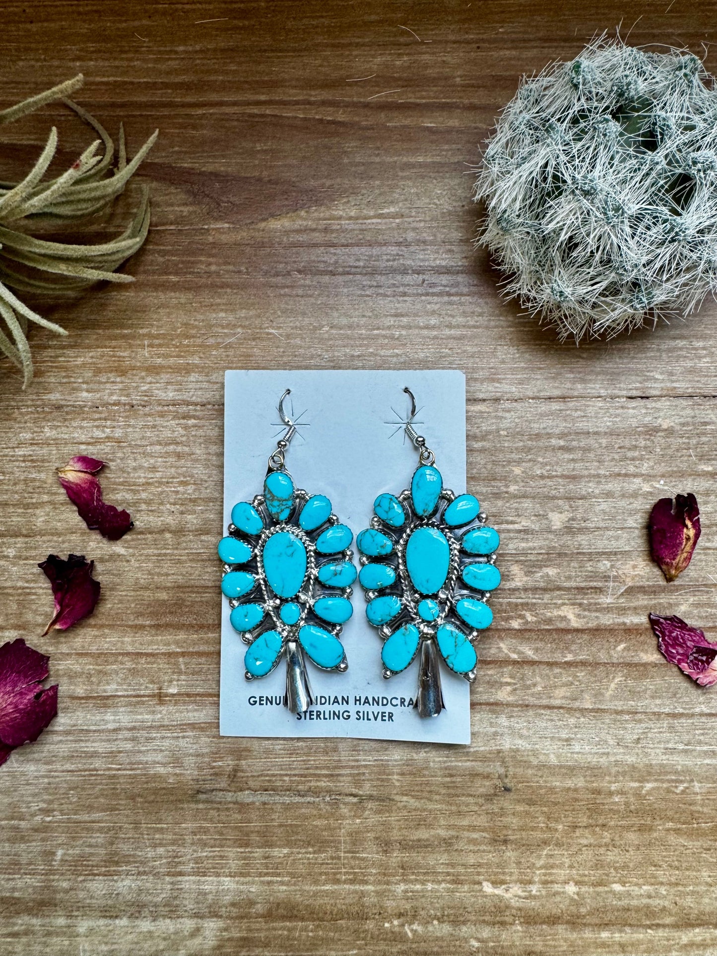 Tamara Benally cluster earrings
