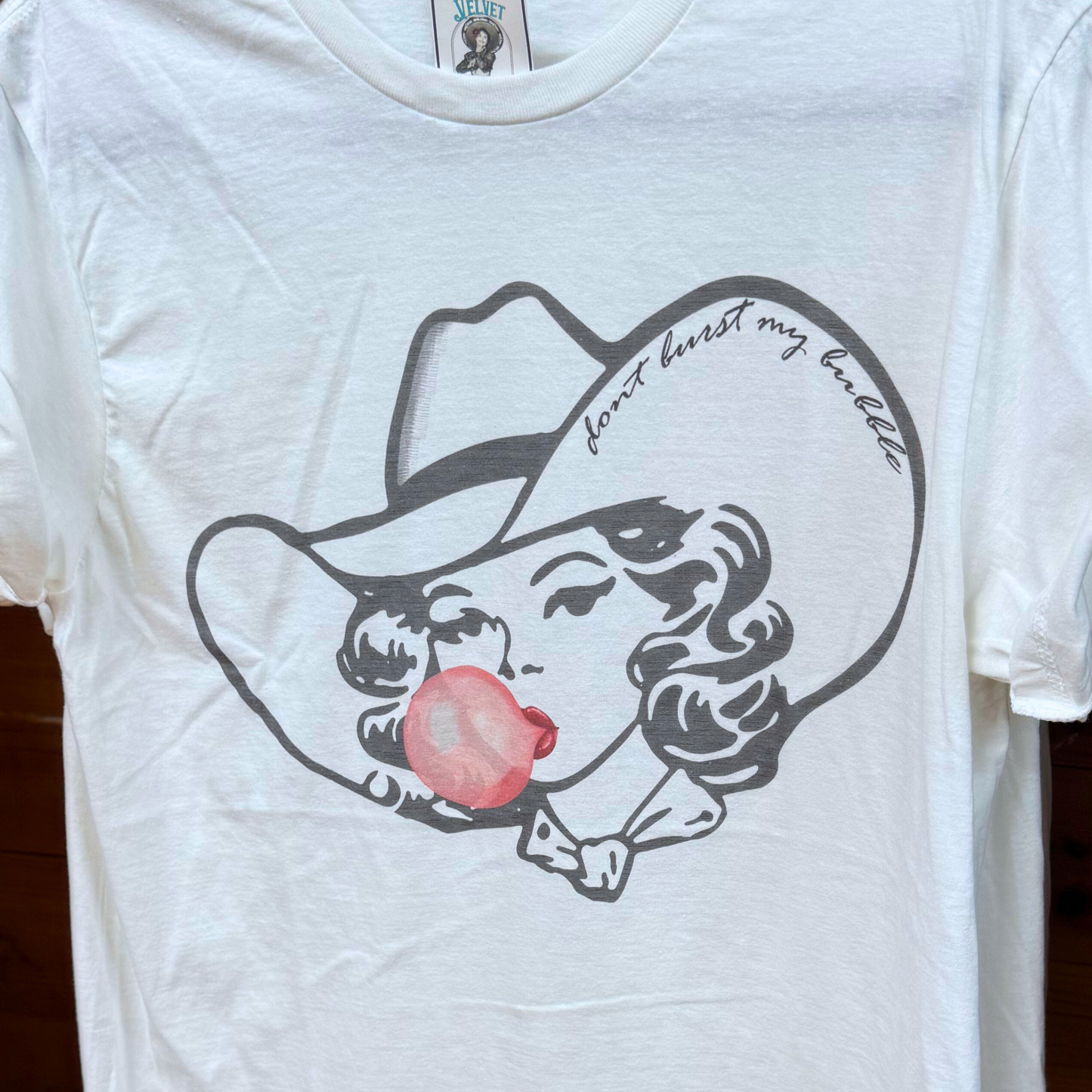 Don't burst my bubble! Cotton tee