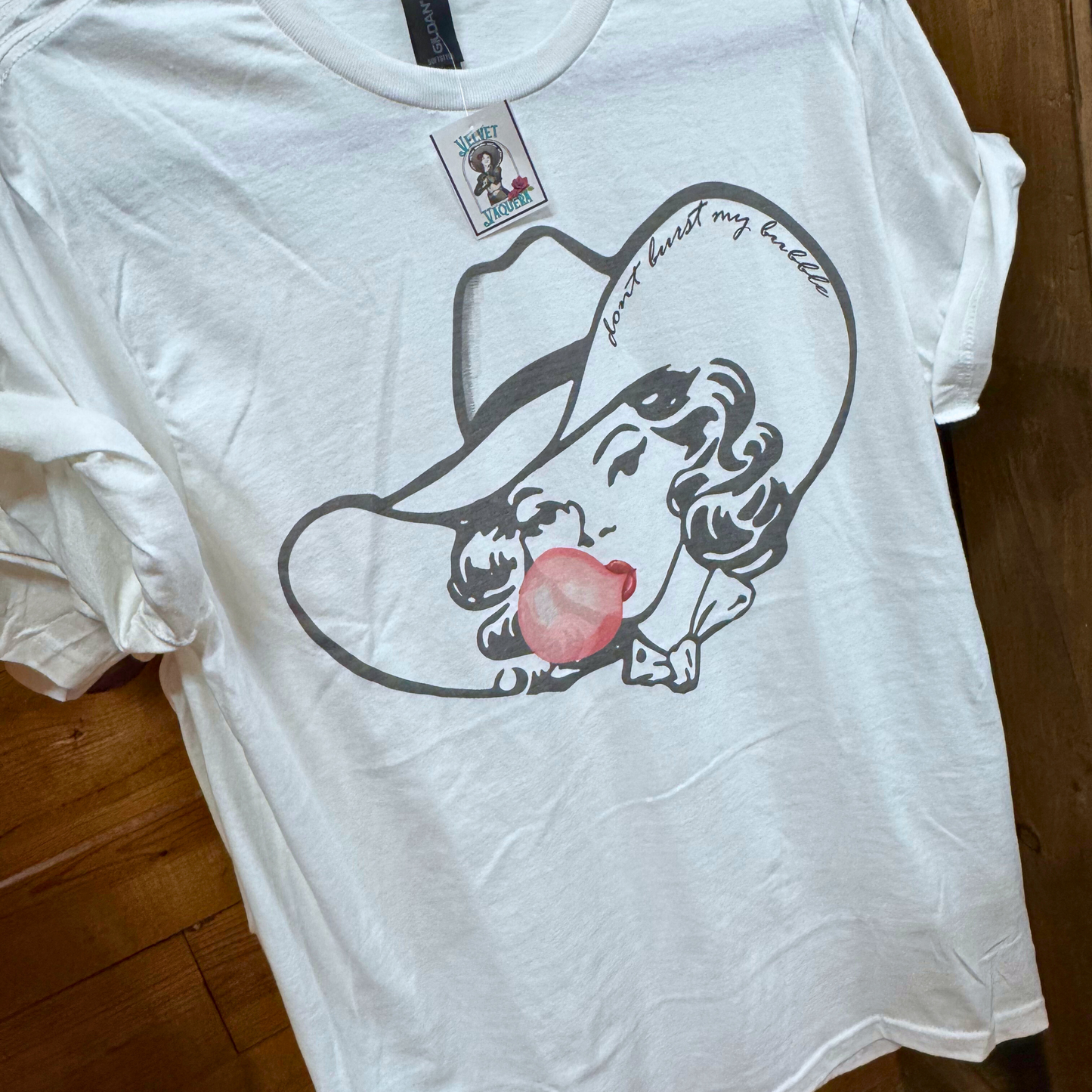Don't burst my bubble! Cotton tee