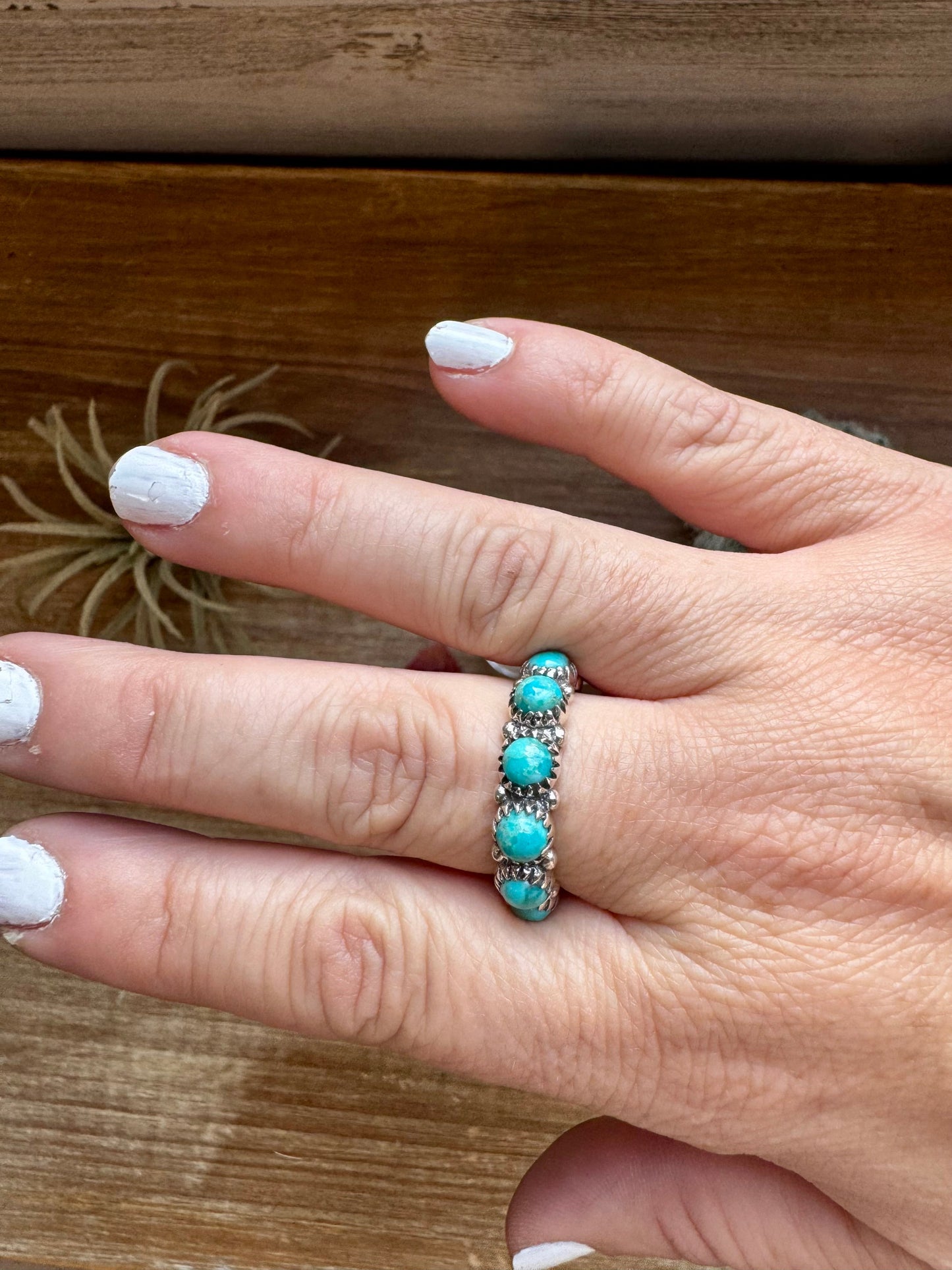 Turquoise and Sterling Band