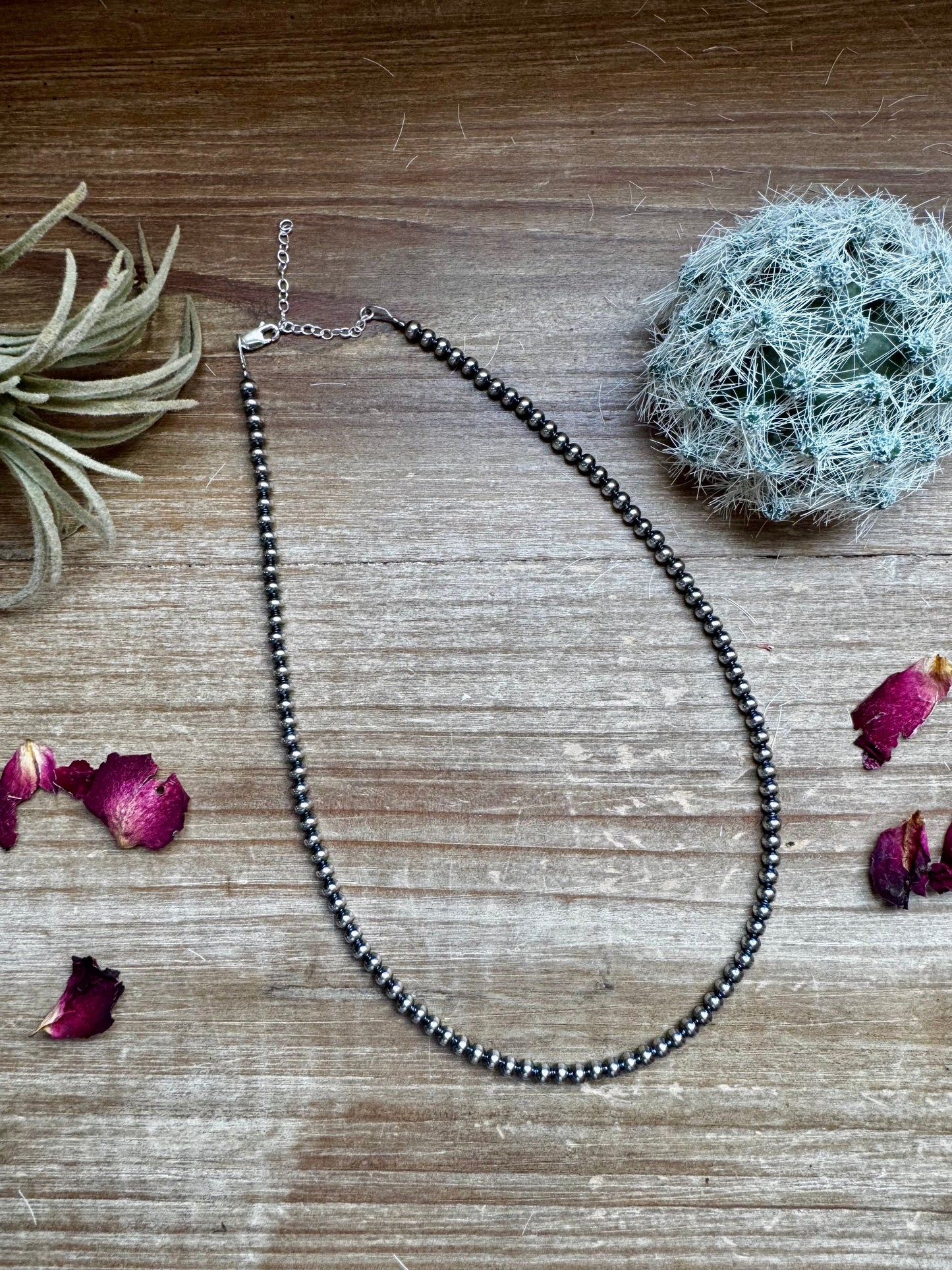 4 mm sterling pearls by length