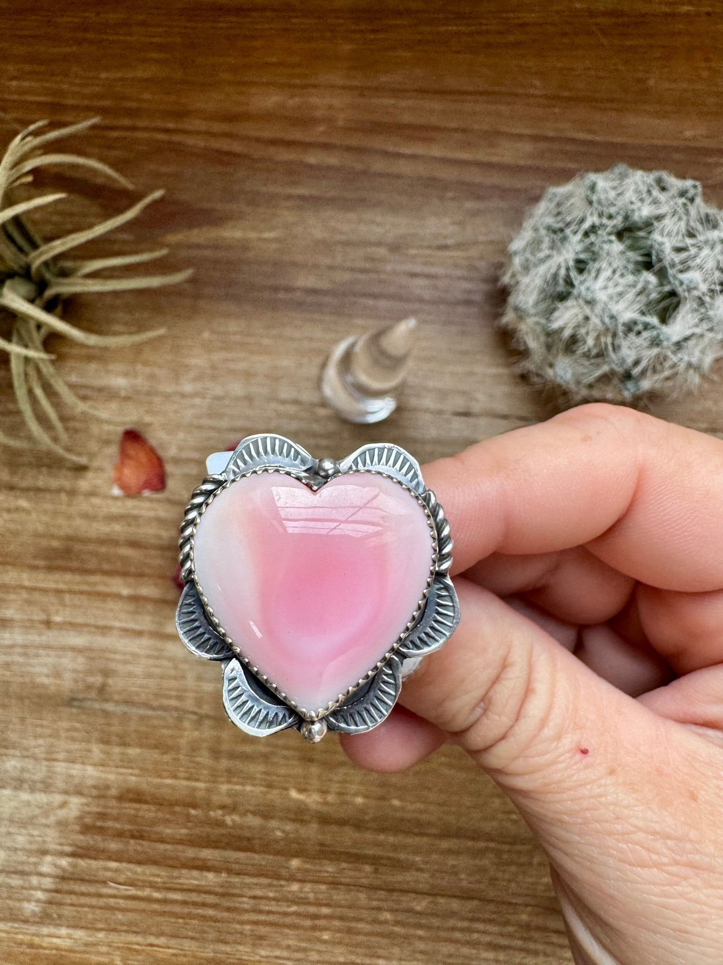 Tia Long Pink Heart