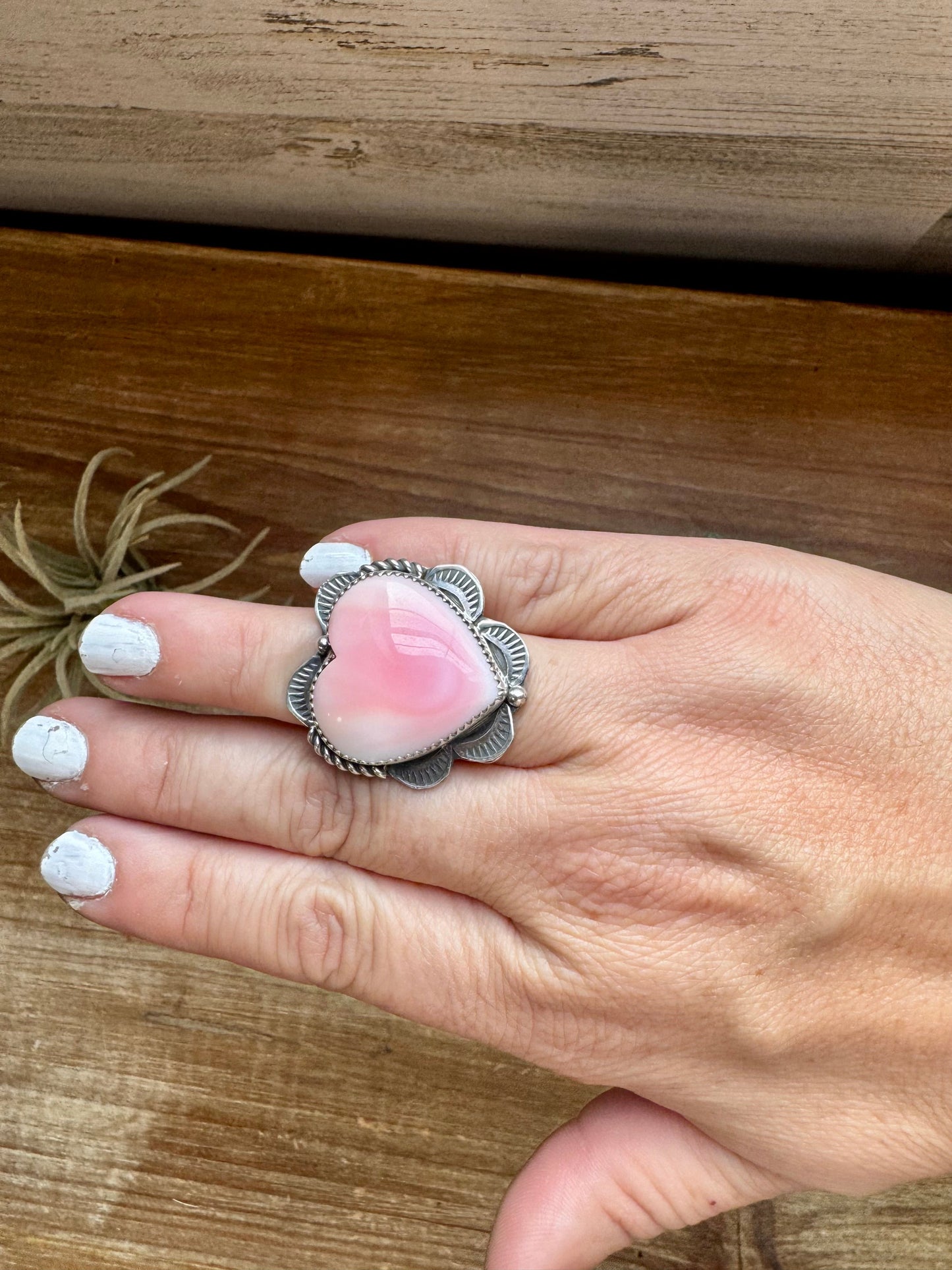 Tia Long Pink Heart