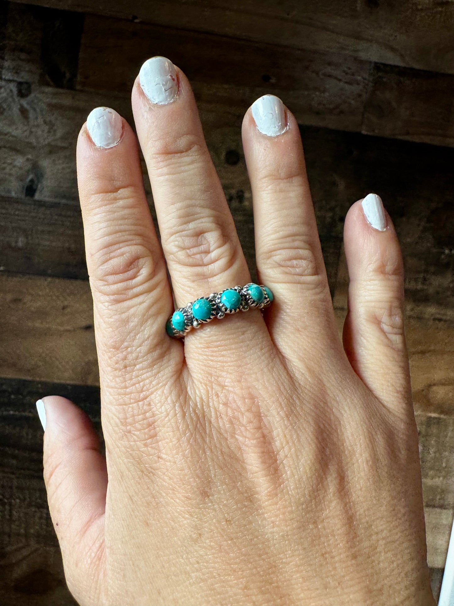 Turquoise and Sterling Band