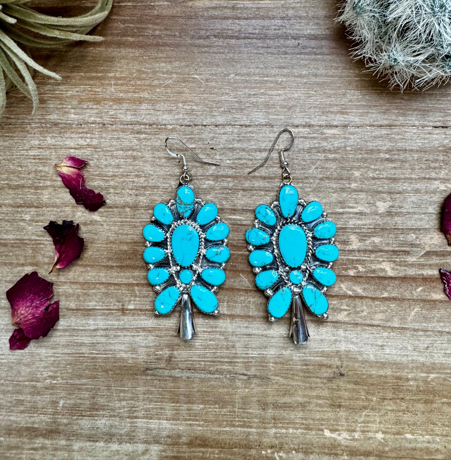 Tamara Benally cluster earrings