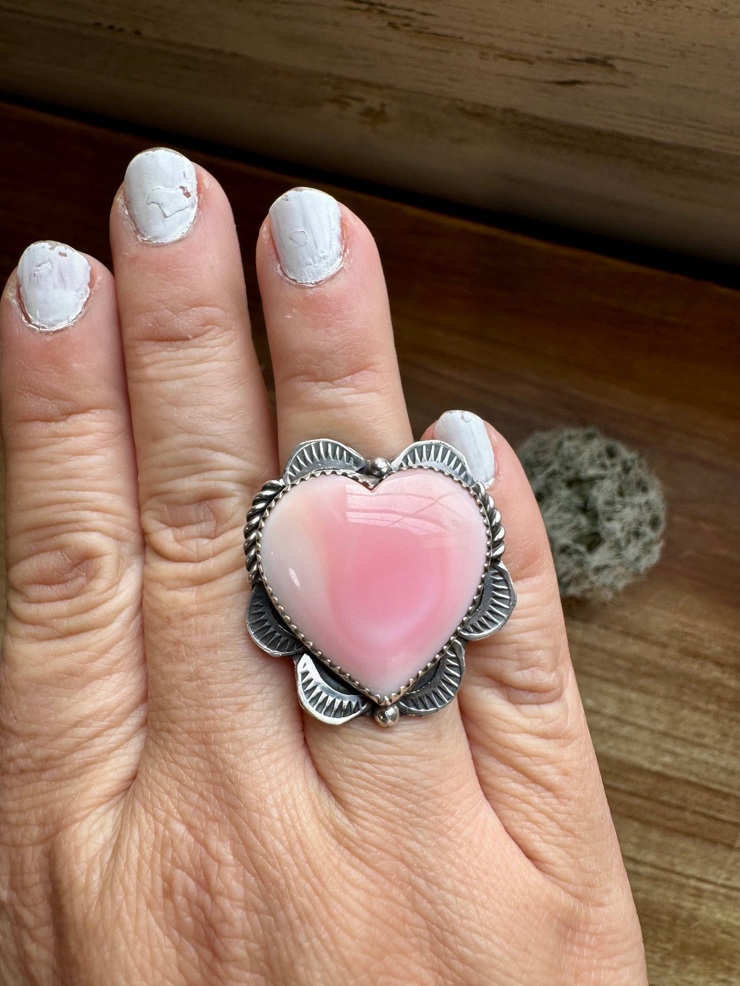 Tia Long Pink Heart