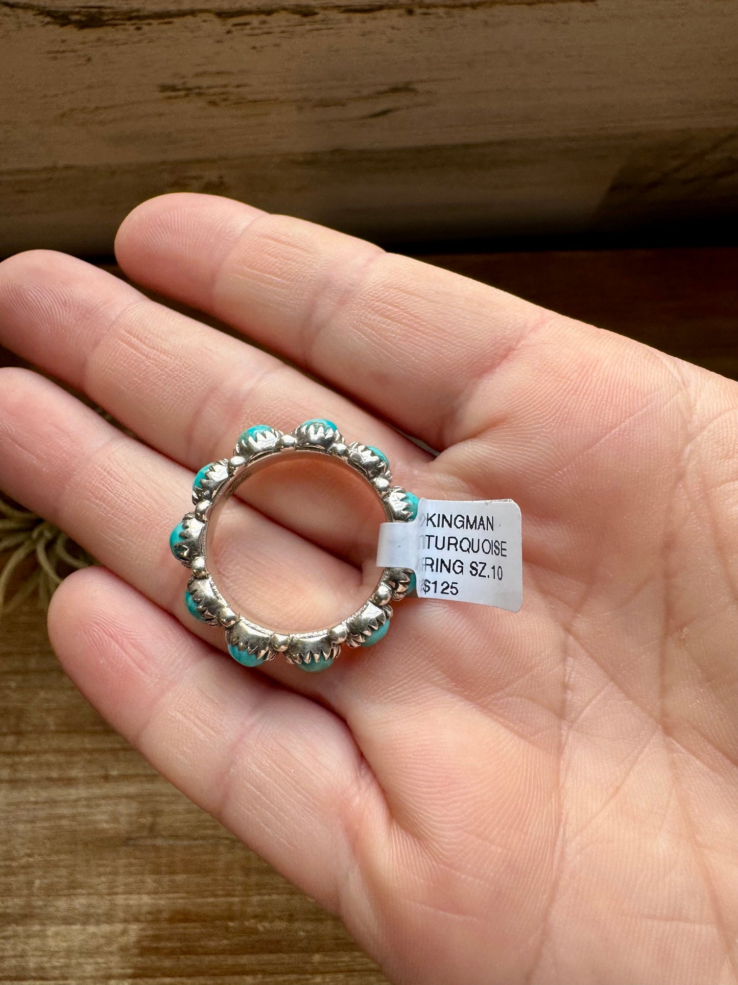 Turquoise and Sterling Band
