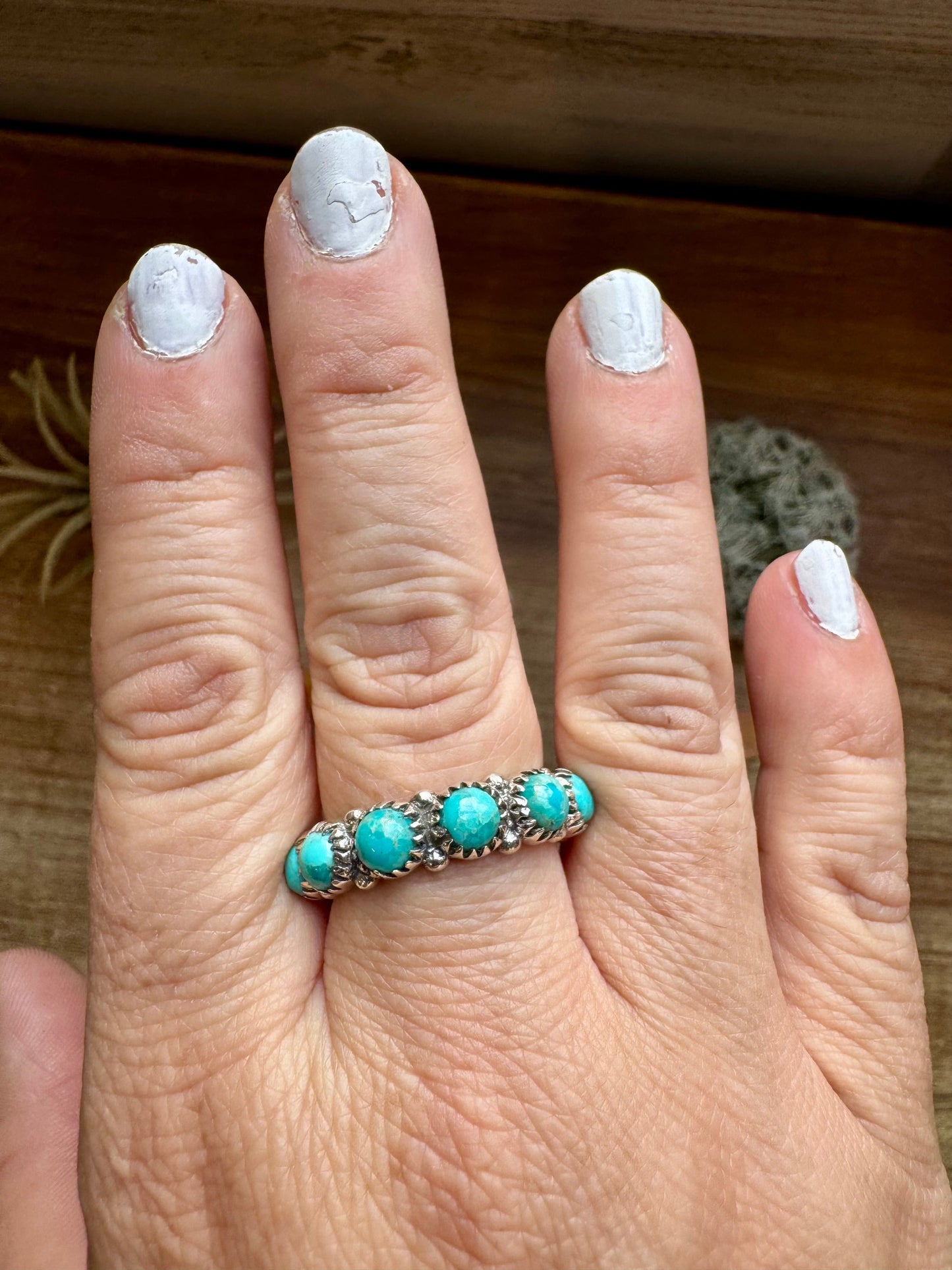 Turquoise and Sterling Band