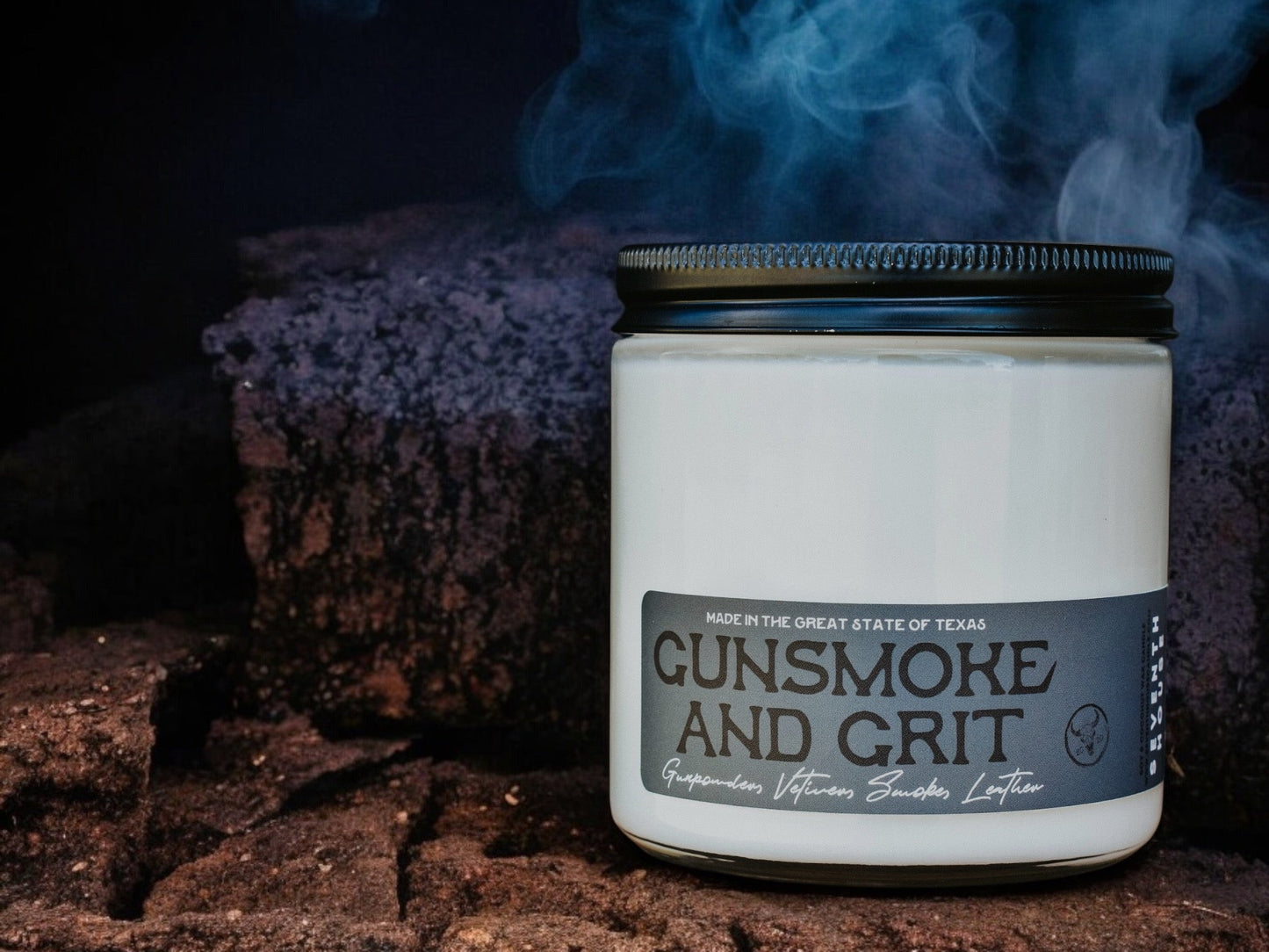 GUNSMOKE & GRIT - Gunpowder, Clove, Leather