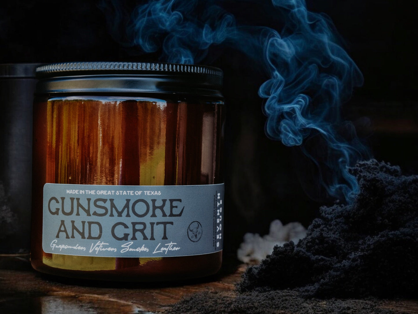 GUNSMOKE & GRIT - Gunpowder, Clove, Leather