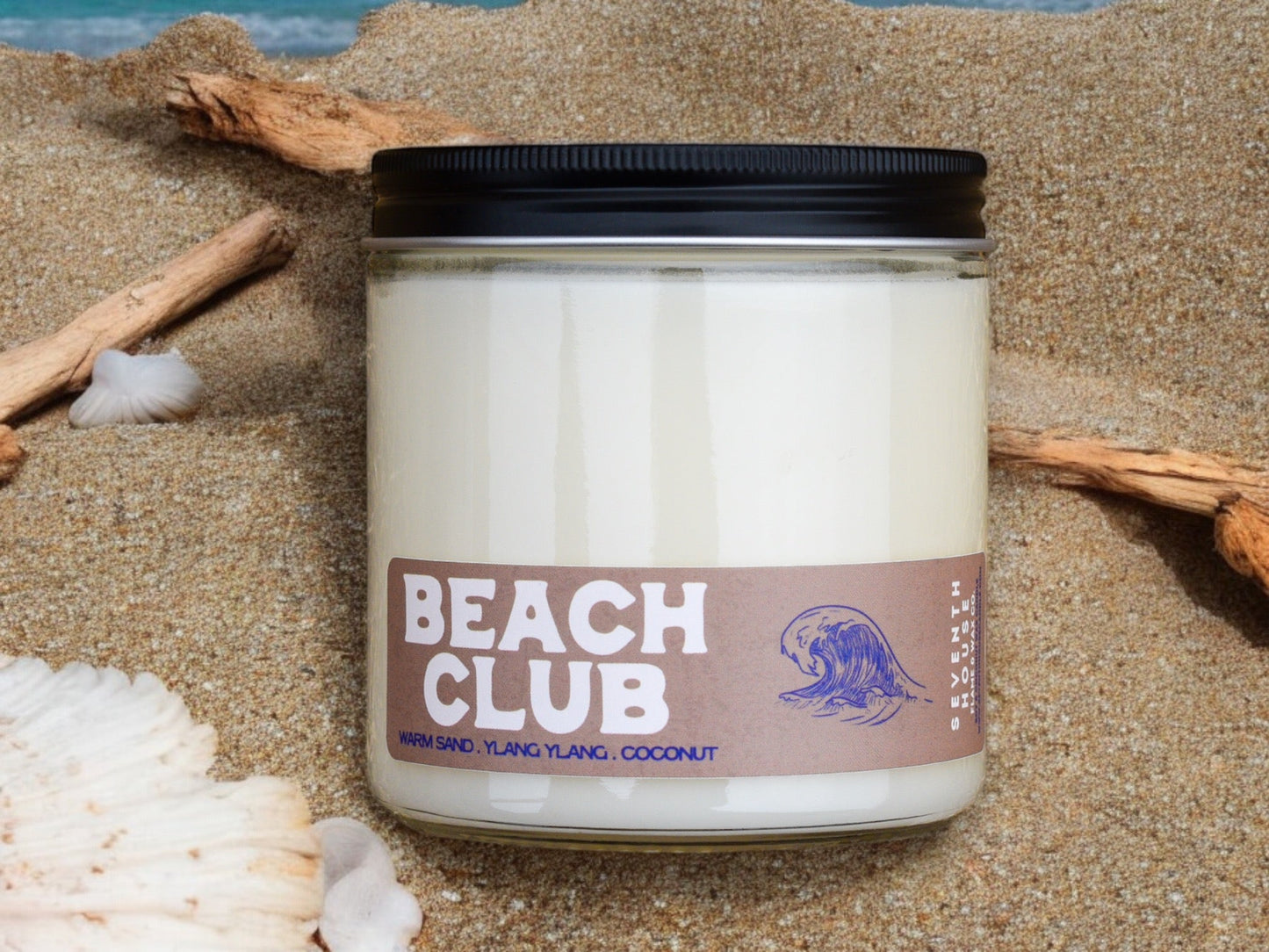 BEACH CLUB - Warm Sand, Ylang Ylang, Coconut