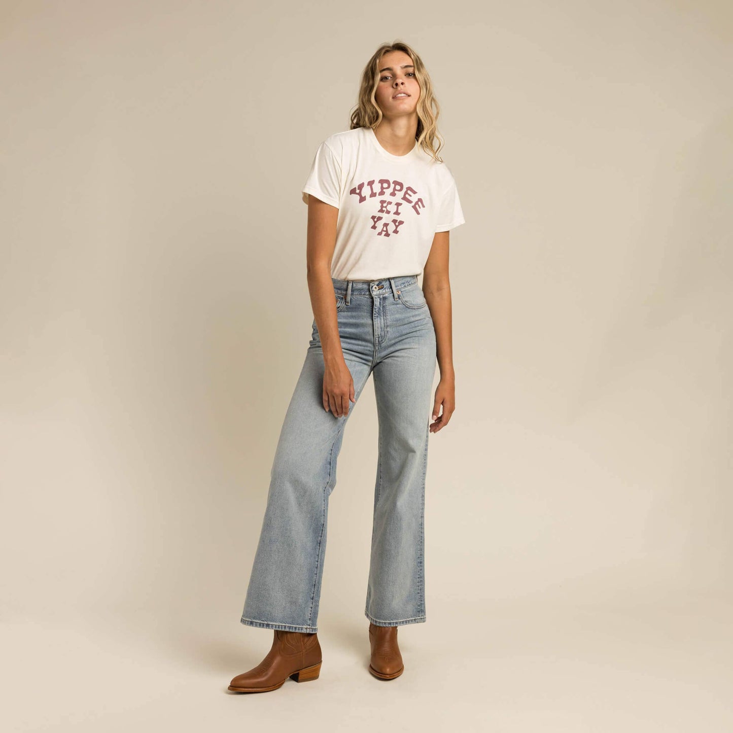 Yippee Ki Yay Crop Tee