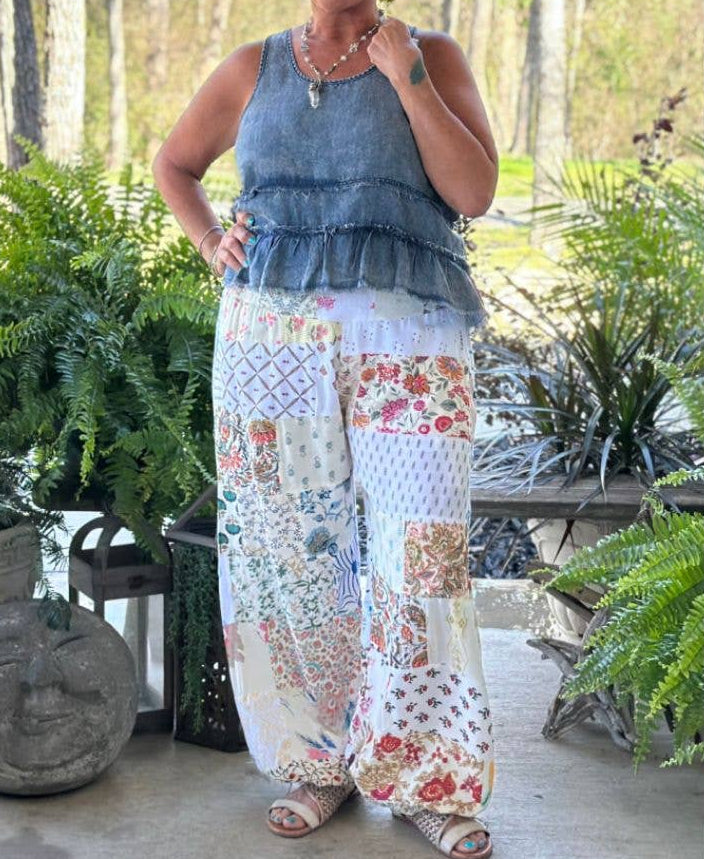 Patchwork Sunrise Pants