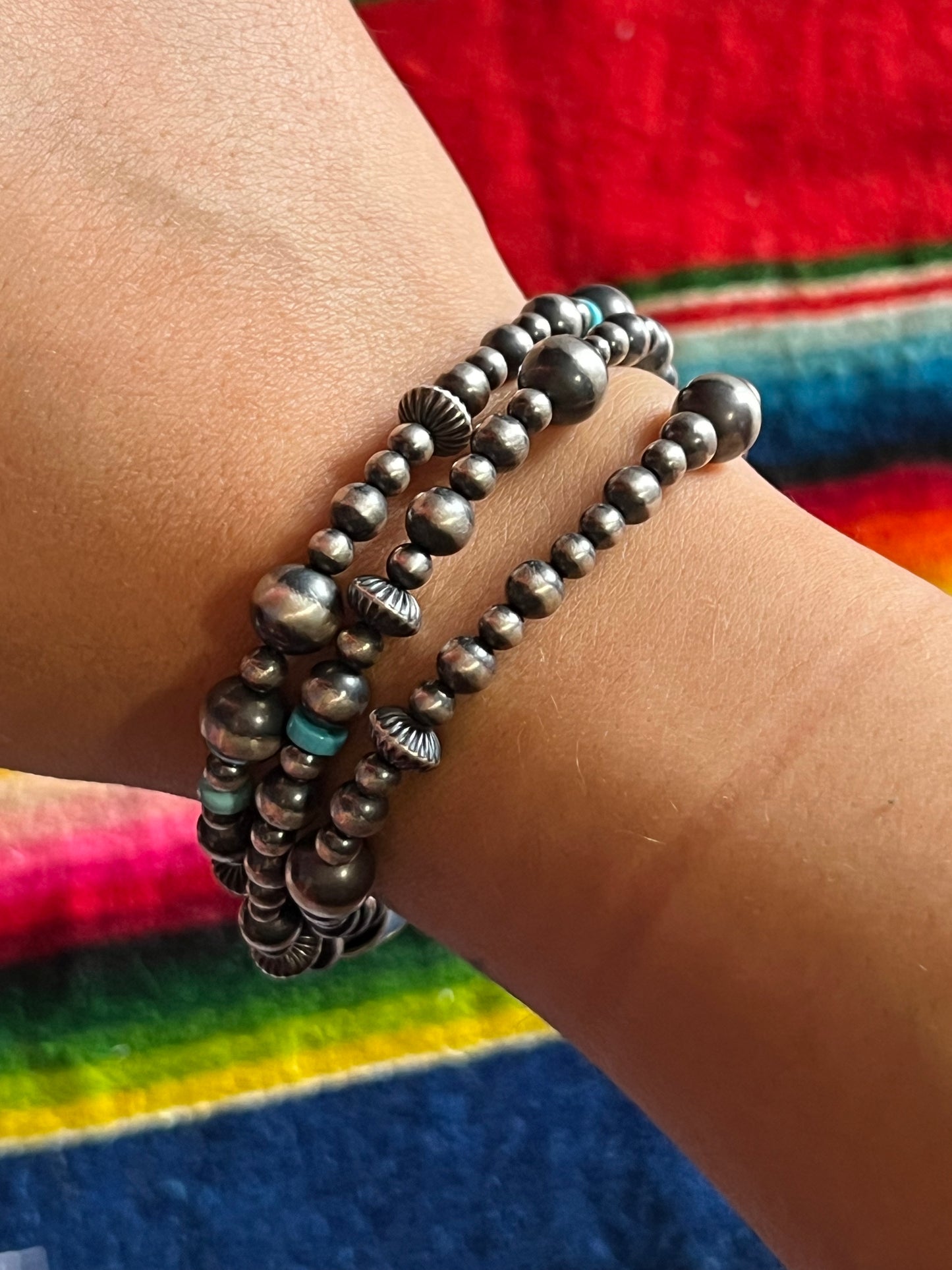 3 Strand Navajo Pearl bracelet