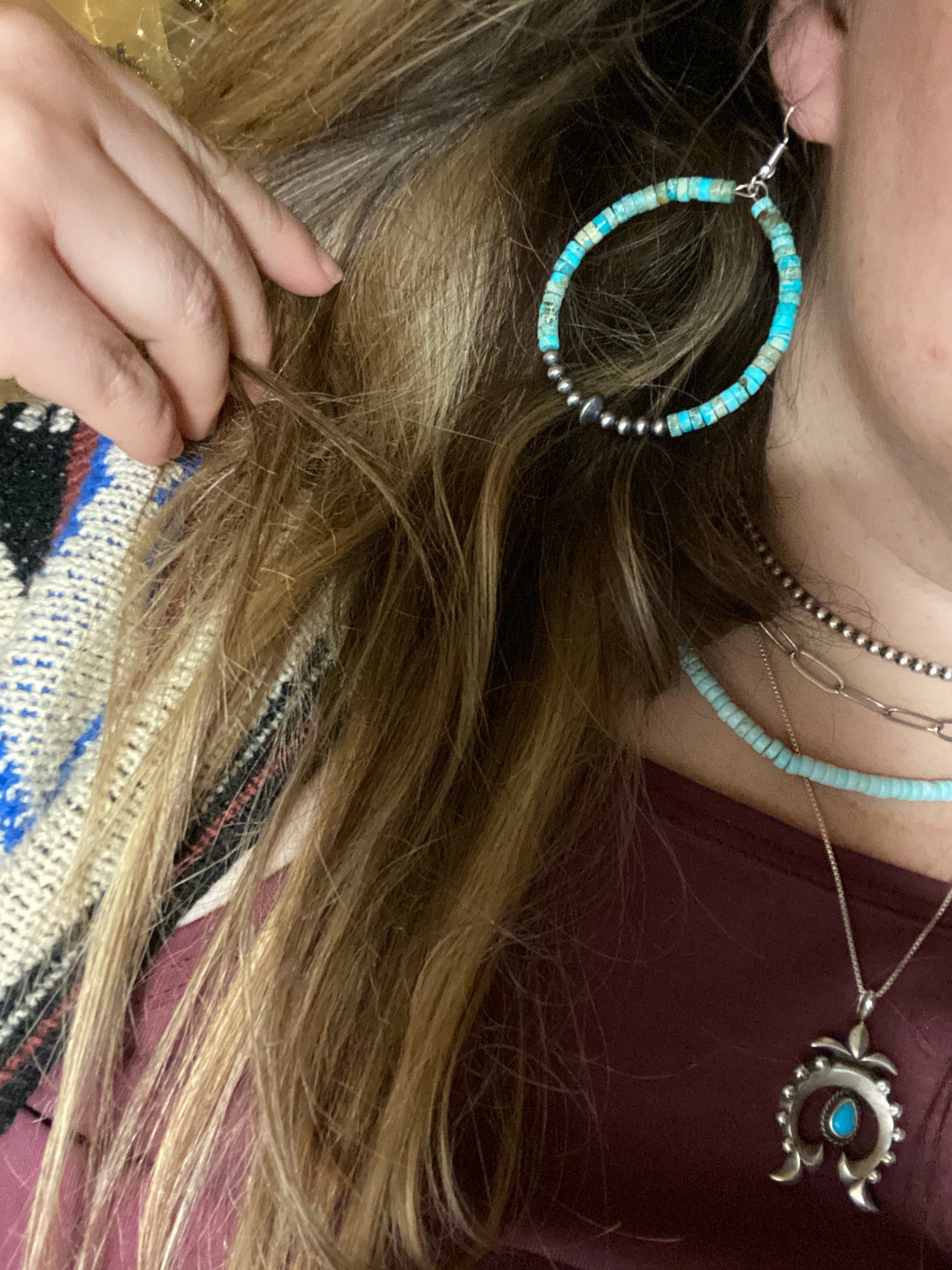 Sterling Combo Hoops
