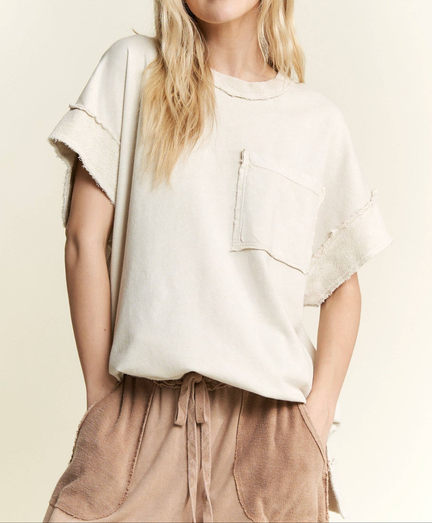 Mineral Wash Pocket Tee