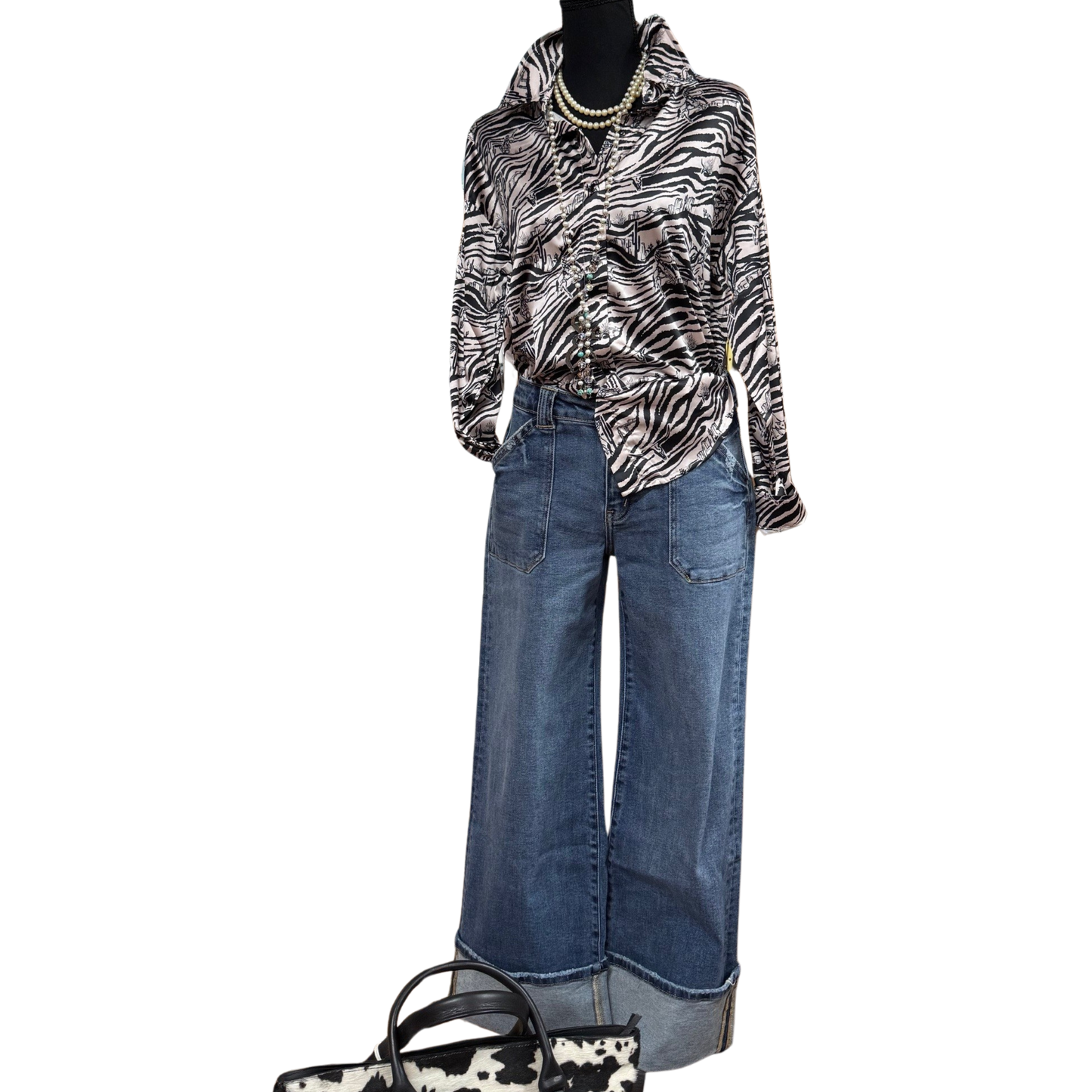 Kan Can Wide Leg Cuff