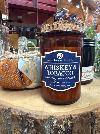 Whiskey & Tobacco Candle