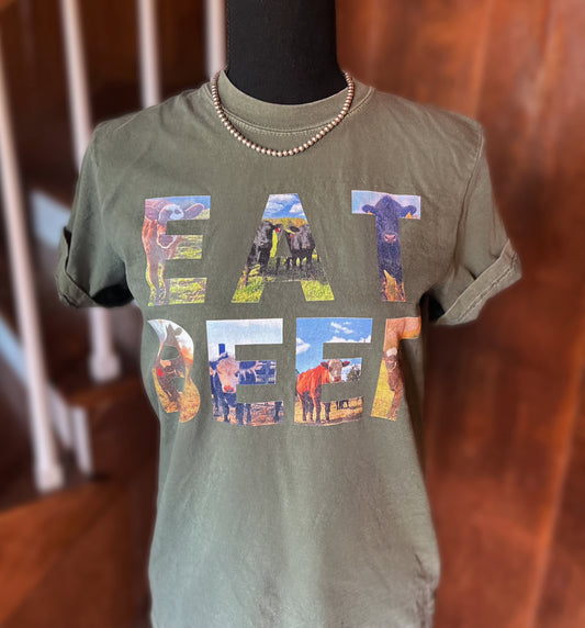 Eat Beef Graphic Tee