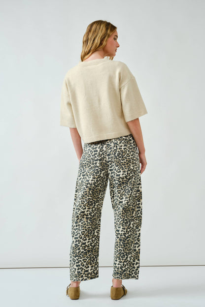 Relax Fit Barrel Jeans