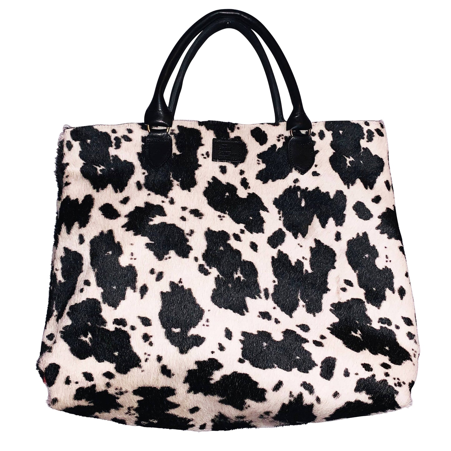 Cow Hide Tote