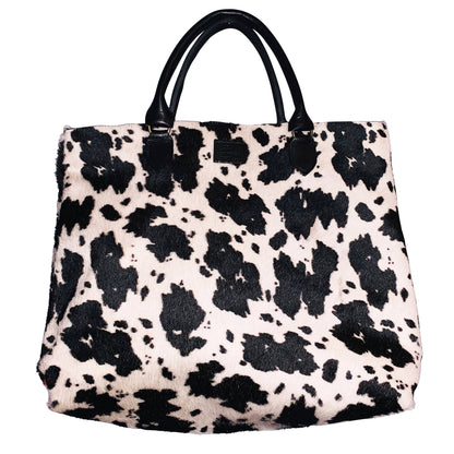 Cow Hide Tote