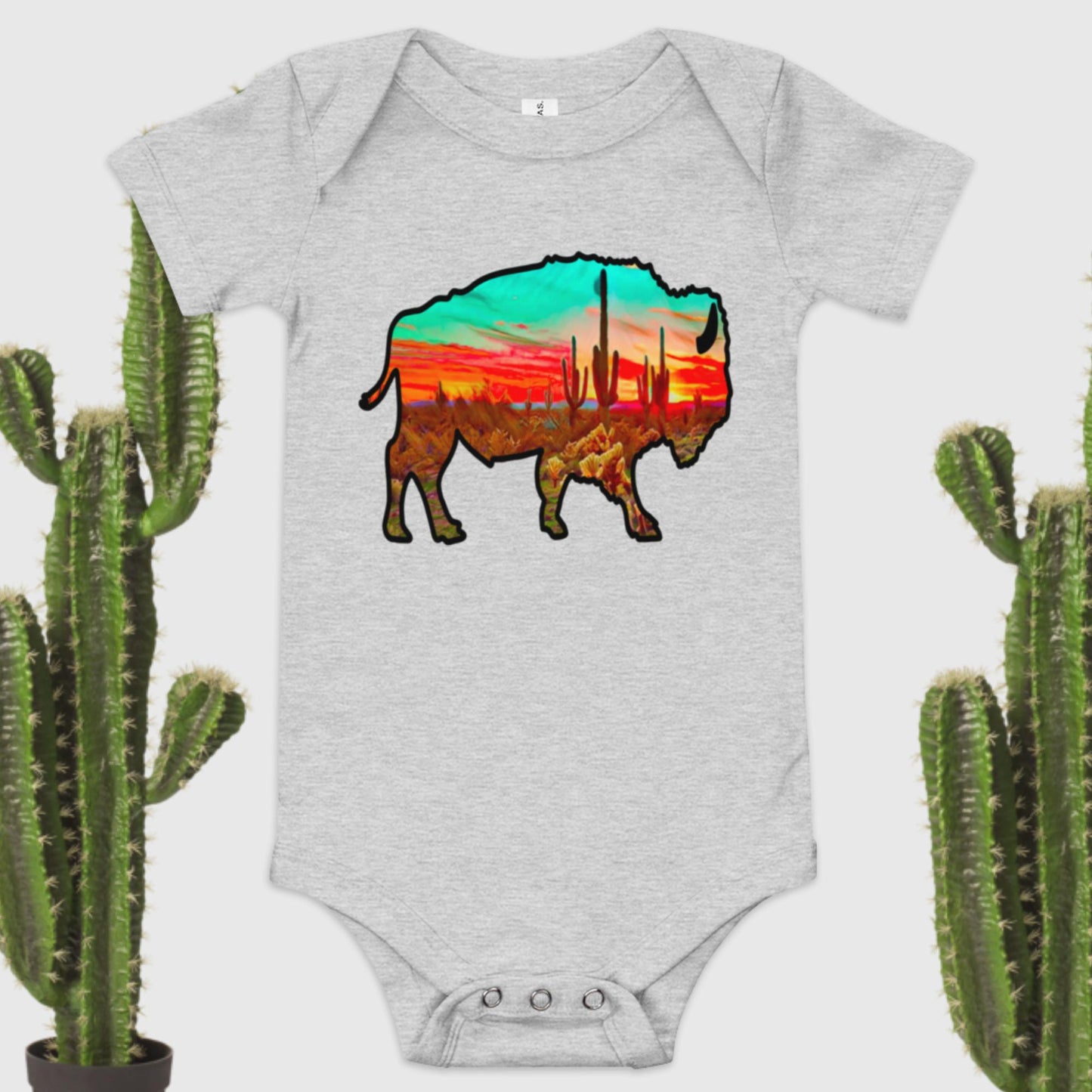 Roaming Buffalo Onesie