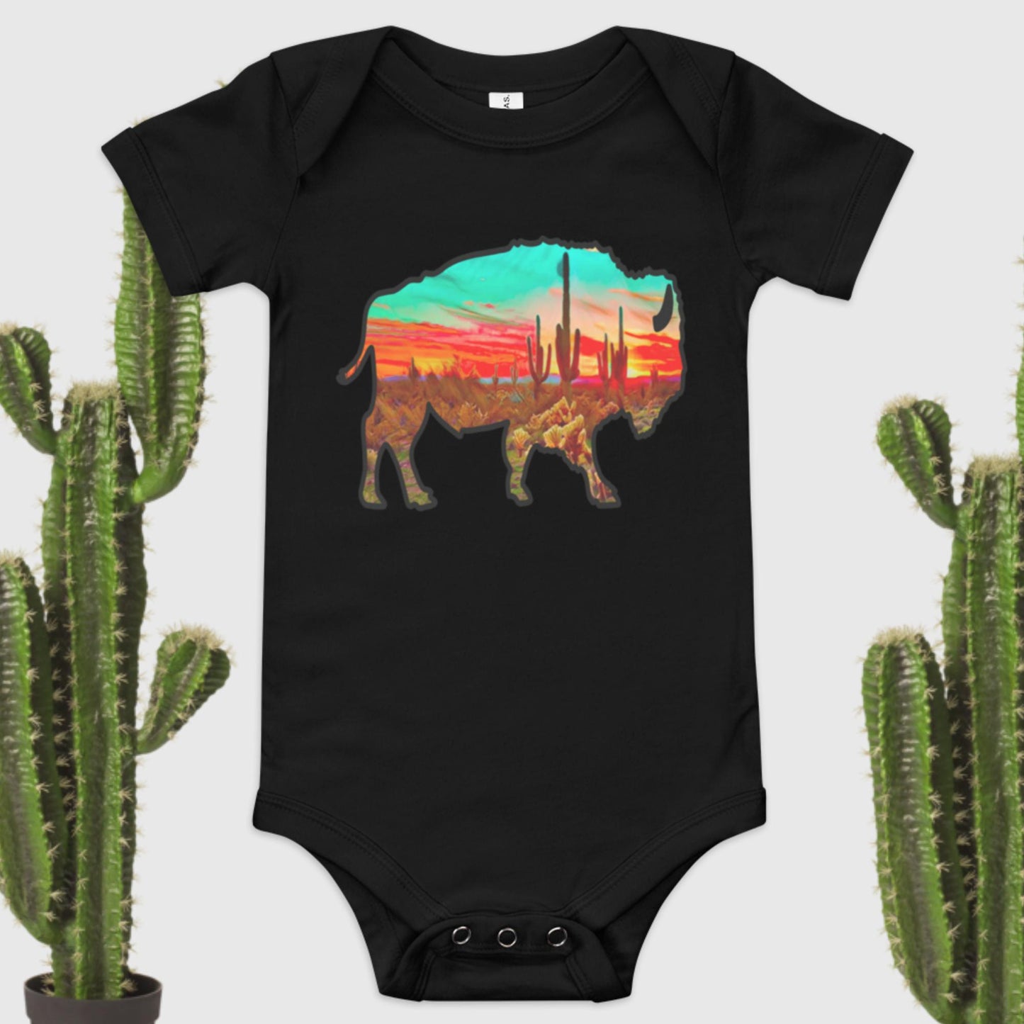 Roaming Buffalo Onesie