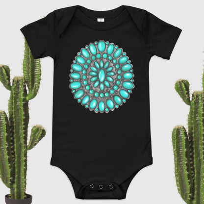 Turquoise Lover Onesie