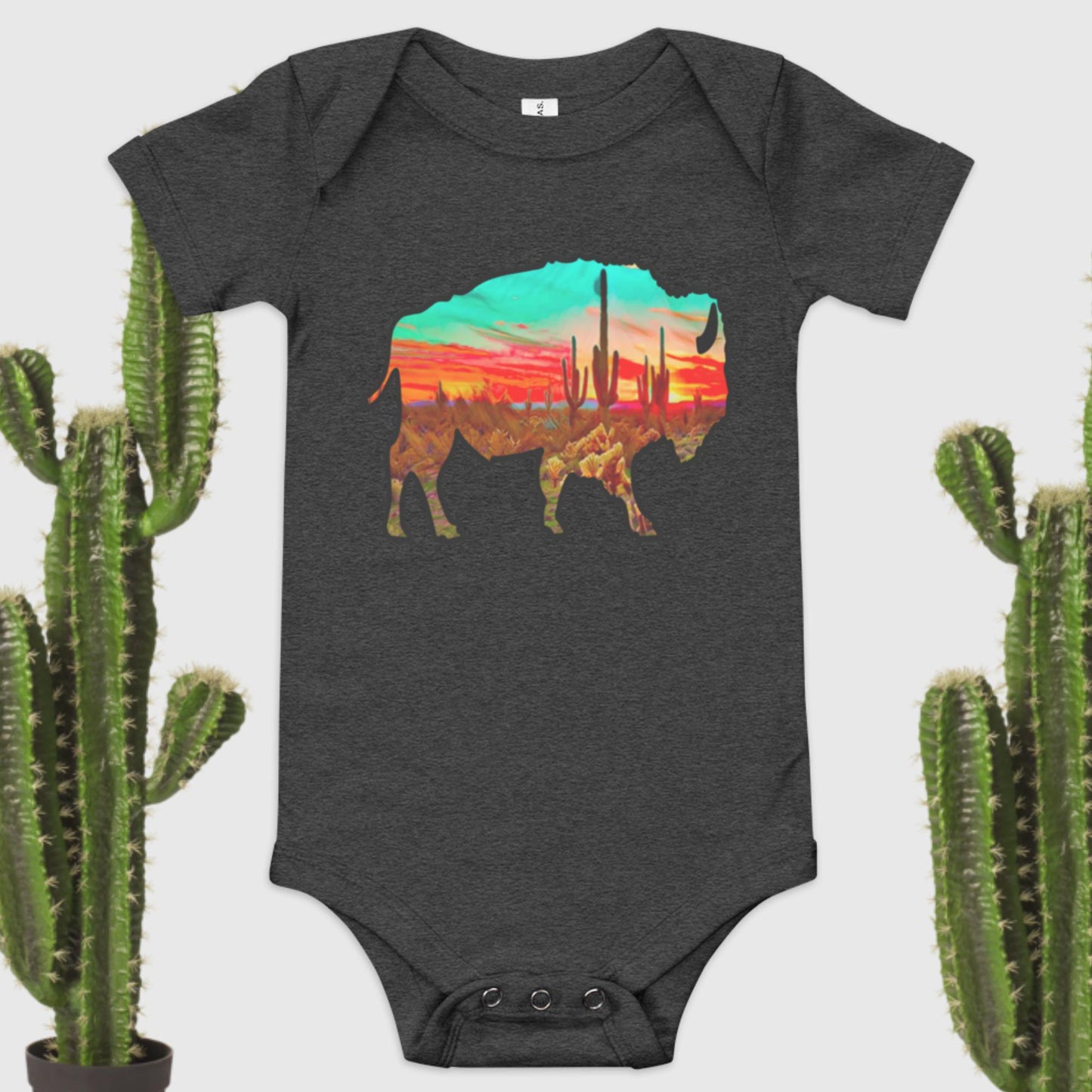 Roaming Buffalo Onesie