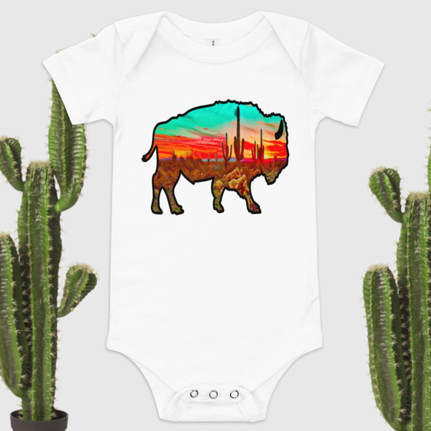 Roaming Buffalo Onesie