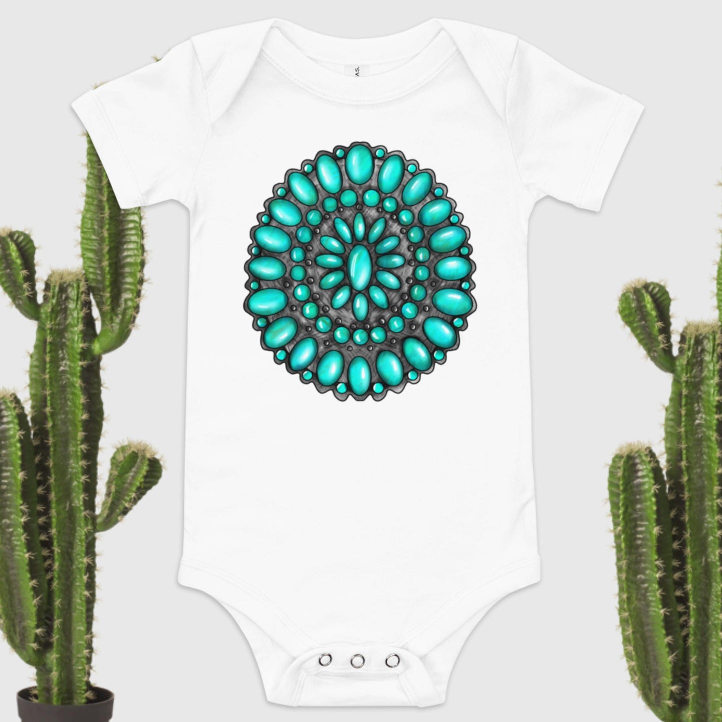 Turquoise Lover Onesie