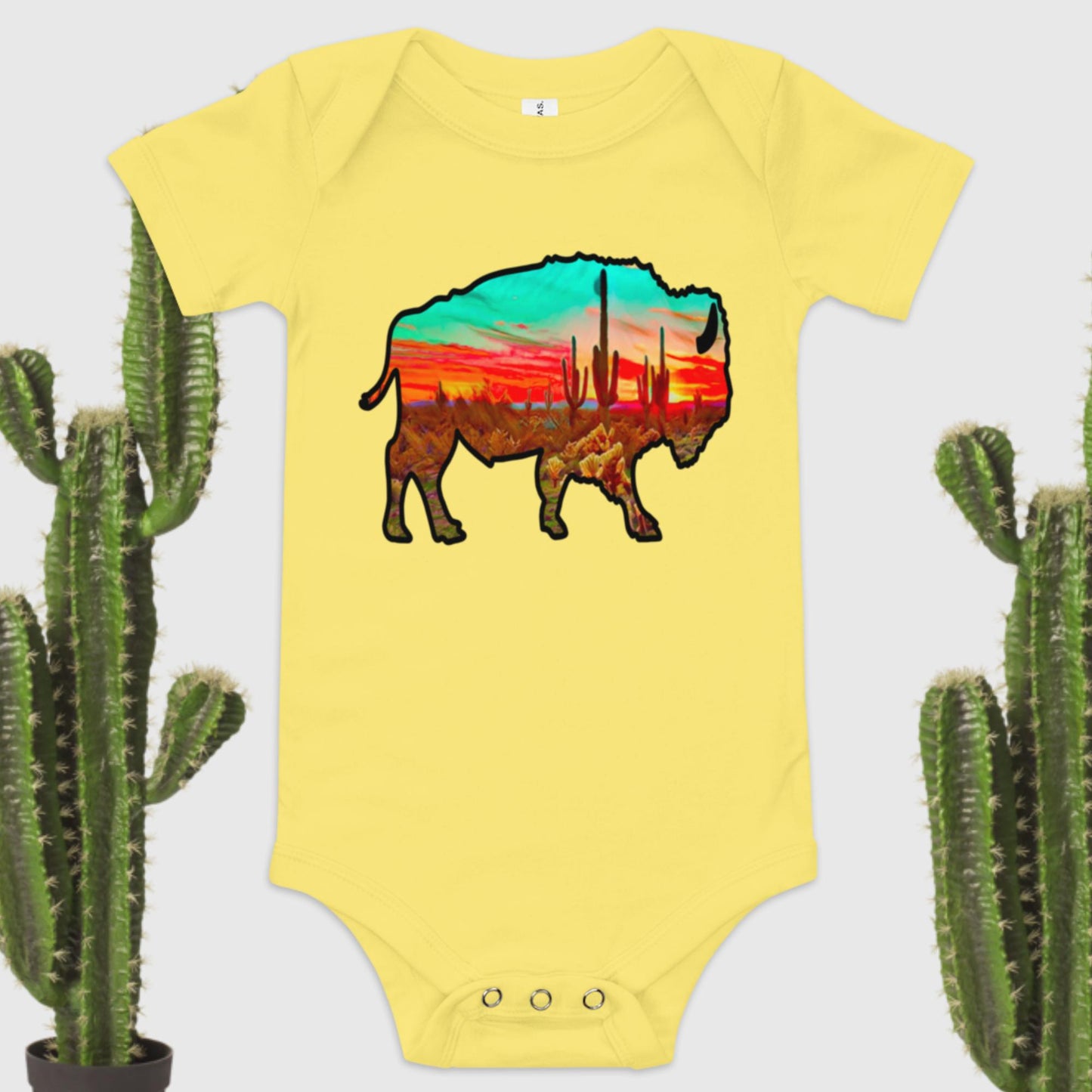 Roaming Buffalo Onesie