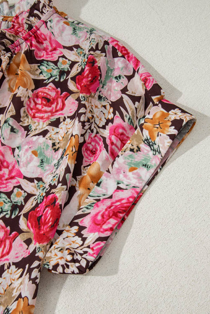 Bed of Roses shift blouse