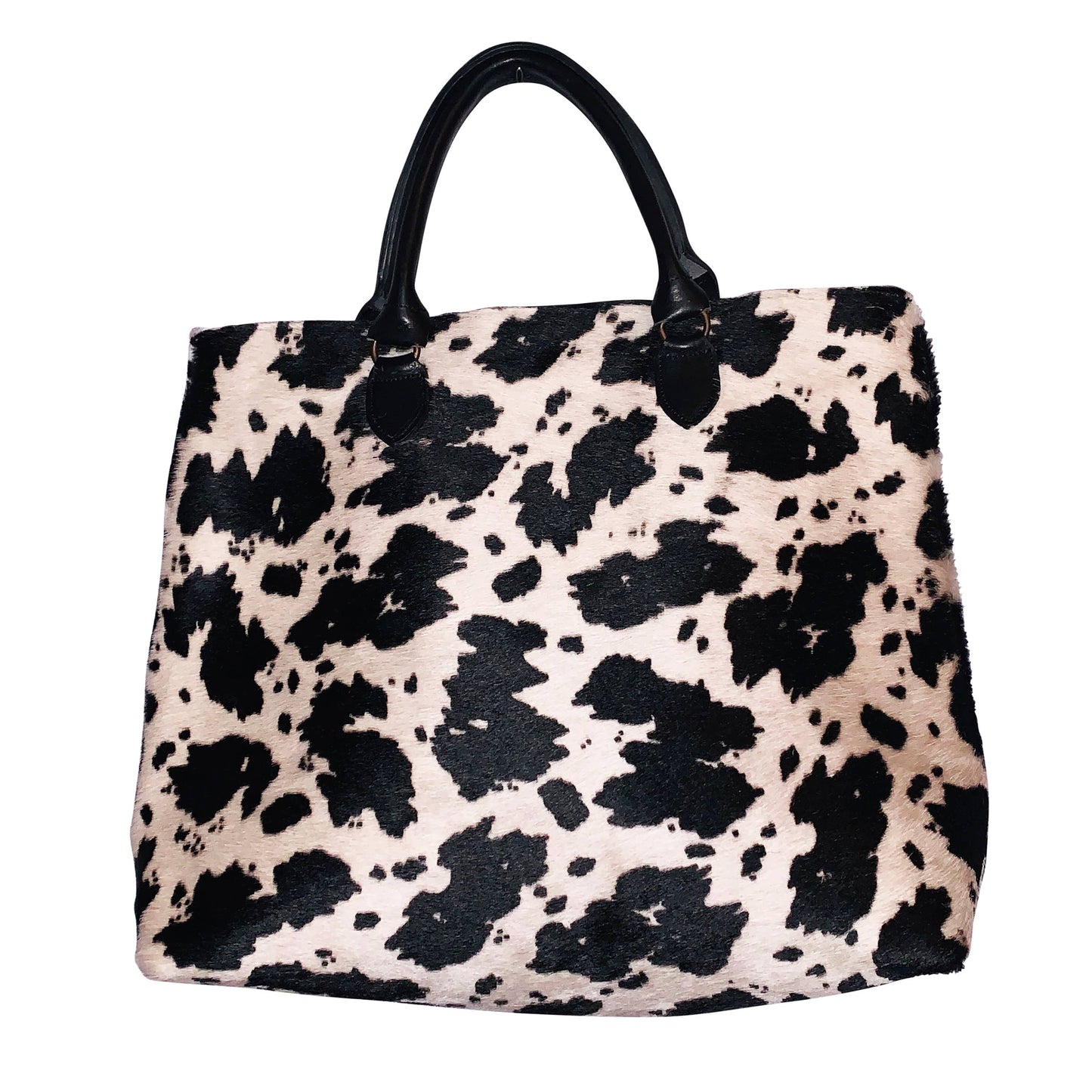 Cow Hide Tote